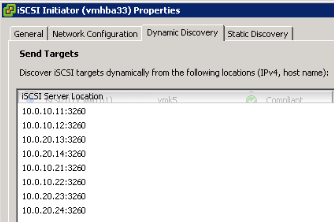 iSCSI initiator